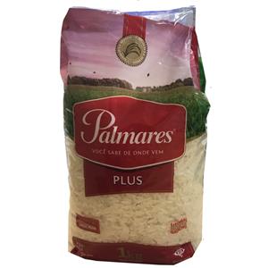 ARROZ BRANCO PALMARES PLUS TIPO 1 1KG - Pomar Delivery